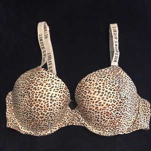 Victoria secret cheetah print bra